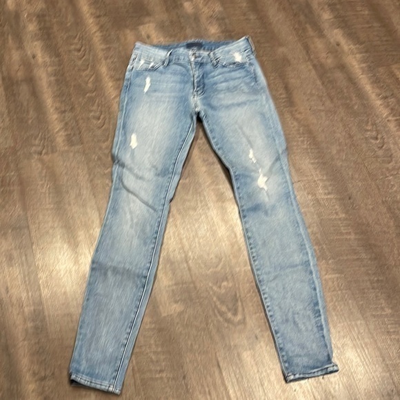 Koral Denim - Koral distressed skinny jeans